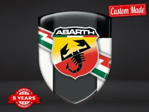 Fiat Abarth Autosticker Limitiert Robust Universal Business